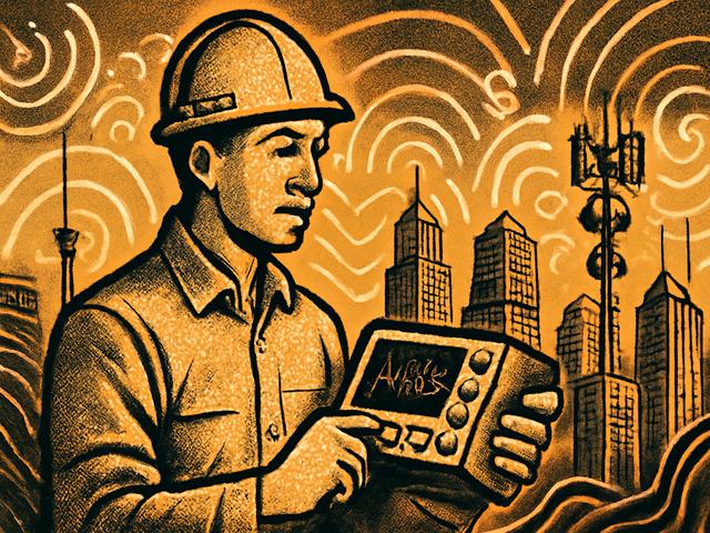 Skyscrapers Scatter Radio Waves Unpredictably